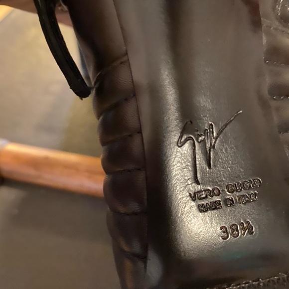 Giuseppe Zanotti Moto Zipper Booties - Picture 4 of 7